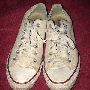 Women’s white converses